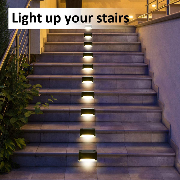 Waterproof Solar Deck  Step Lights